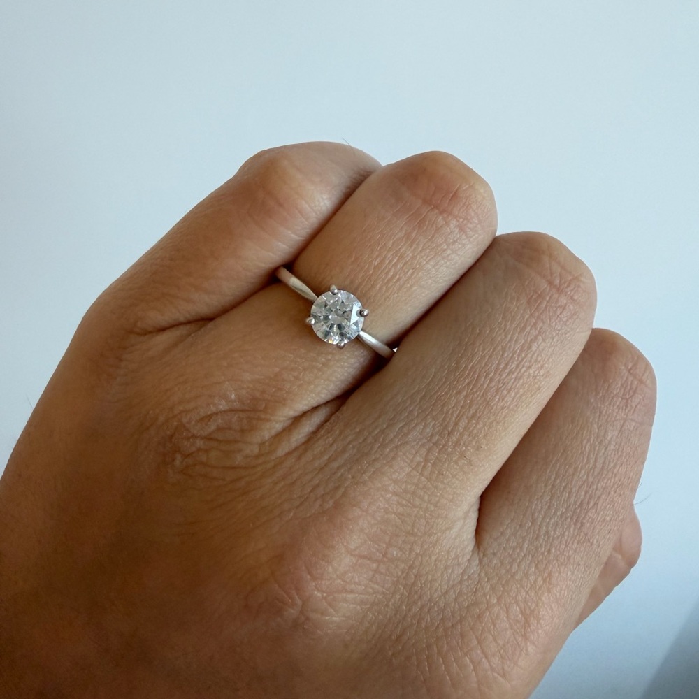 Pandora Sparkling Solitaire Ring - Size 7.5